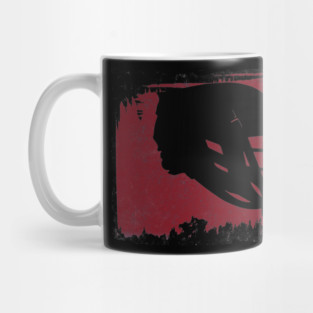 Lacrosse Helmet Swatch Red Mug