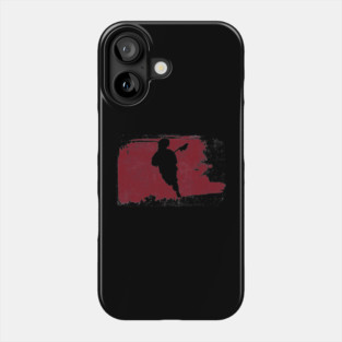 Lacrosse Player Swatch Red Phone Case