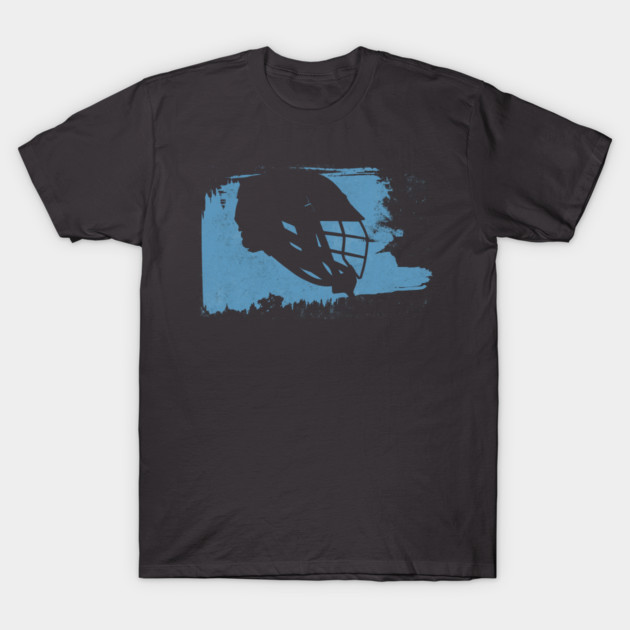 Lacrosse Helmet Swatch T-Shirt by Peacedog