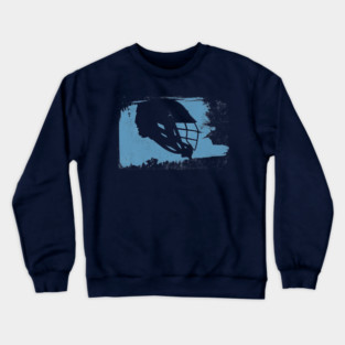 Lacrosse Helmet Swatch Crewneck Sweatshirt