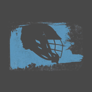Lacrosse Helmet Swatch T-Shirt