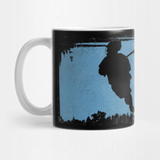 Lacrosse Player Swatch BLue Mug