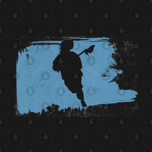 Lacrosse Player Swatch BLue by Peacedog