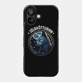 Yule Cat Jolakotturinn Icelandic Christmas Cat Love Feline Phone Case