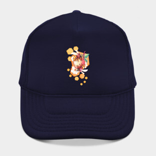 Bees & Apricot Hat