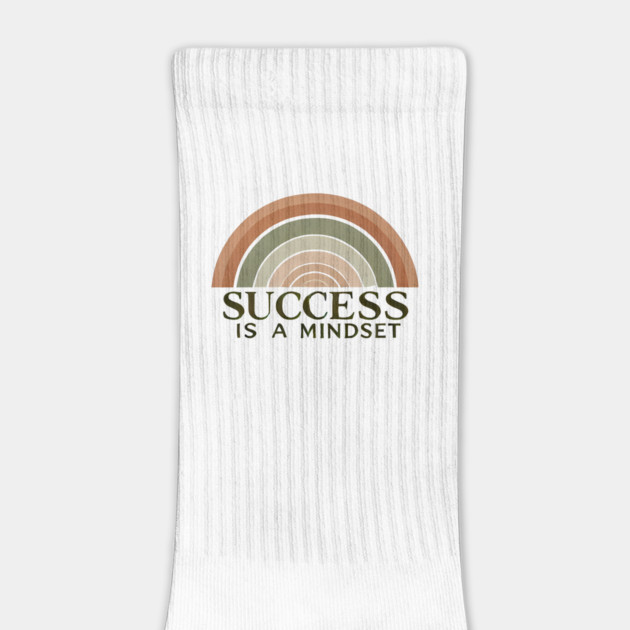 Success is a Mindset, Motivational Quote by logiamerch