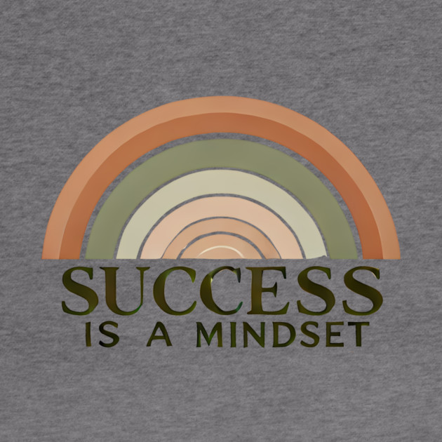 Success is a Mindset, Motivational Quote by logiamerch
