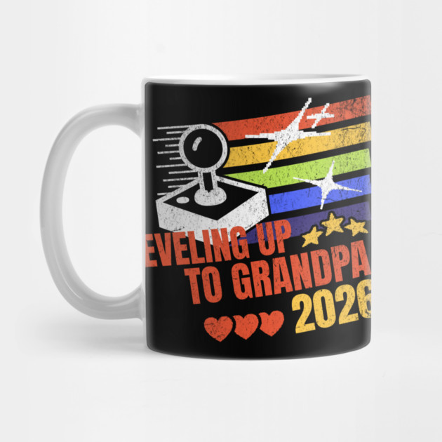 New Grandpa Leveling Up to Grandpa 2026 Video Gamer Grandpa by Yesteeyear