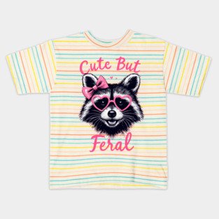 Cute But Feral Kids T-Shirt