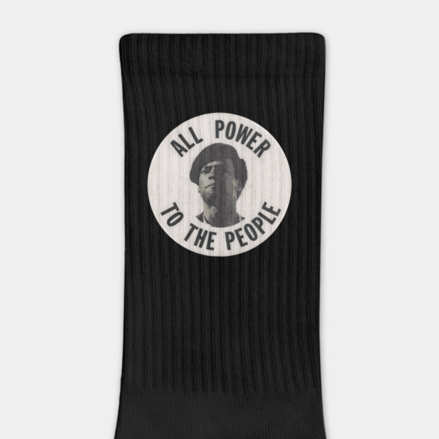 All Power To The Power Huey Newton retro Button by UrbanLifeApparel