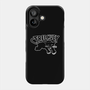 Free Huey Retro Panther - Black Panther Phone Case