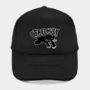 Free Huey Retro Panther - Black Panther Hat