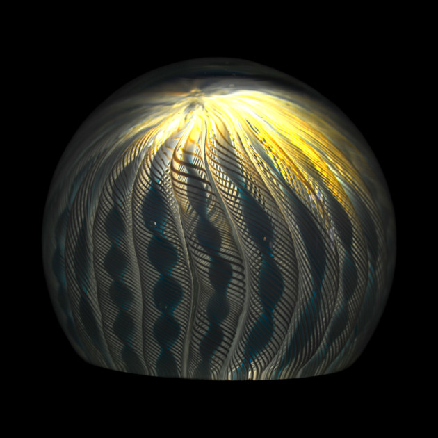 Blue Paperweight Two - Art Glass by MrGreenGenes420