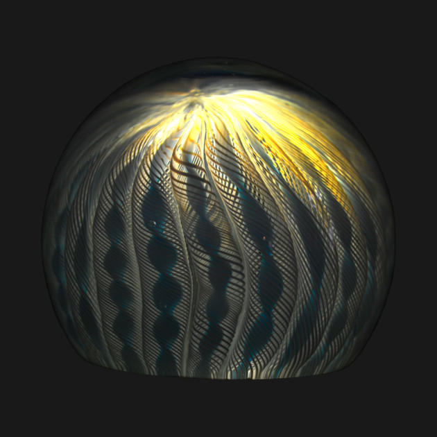 Blue Paperweight Two - Art Glass by MrGreenGenes420