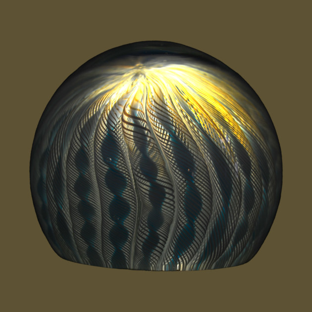 Blue Paperweight Two - Art Glass by MrGreenGenes420