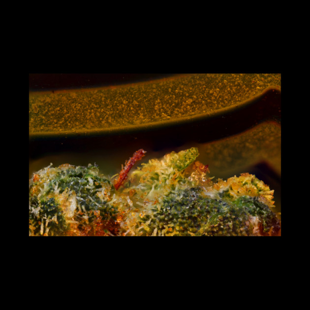 Trichomes and the Glass - Weed Design by MrGreenGenes420