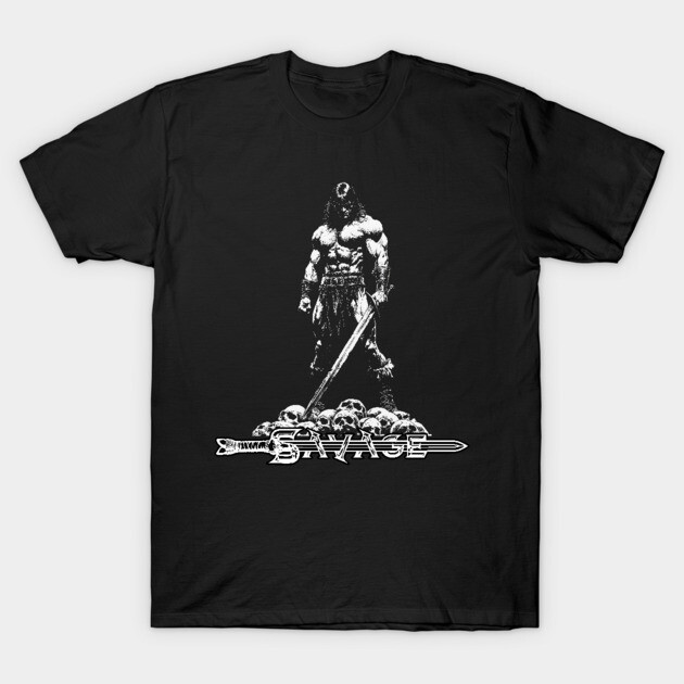 Savage Sword Conan Cimmeria Barbarian Robert E. Howard Hyborian Crom T-Shirt by AltrusianGrace