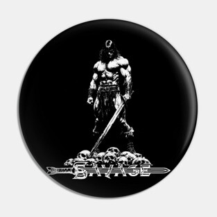 Savage Sword Conan Cimmeria Barbarian Robert E. Howard Hyborian Crom Pin