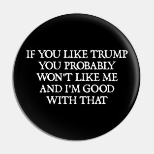 Resist-Trump Pin