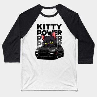 KITTY POWER M5 F90 Baseball T-Shirt