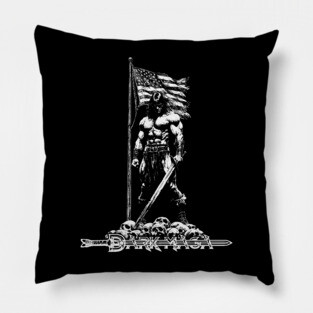 DARK MAGA - Trump, Donald Trump, Make America Great Again, Elon Musk, USA Pillow