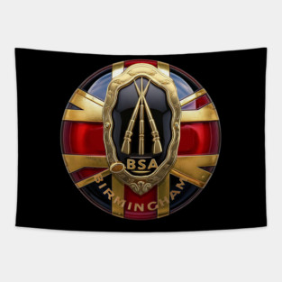 BSA  motorcycle Tapestry