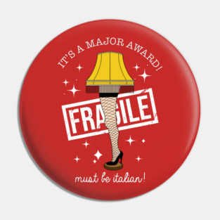 Christmas Story Leg Lamp Pin