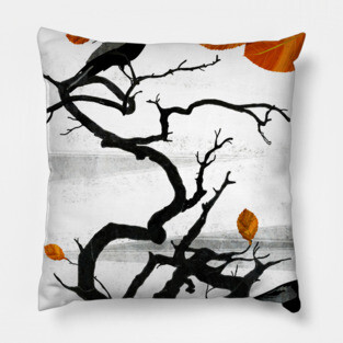 Crows Pillow