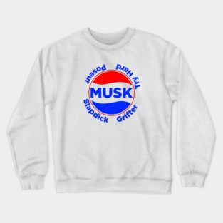 Elon Musk - Multi Level Genius Crewneck Sweatshirt