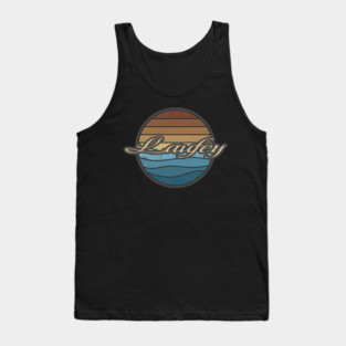 Laufey Retro Waves Tank Top