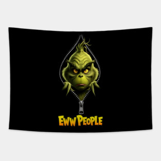 Grinch- Ew People Tapestry