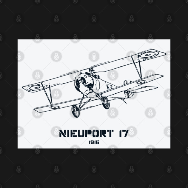 Nieuport 17 World War I Fighter Plane by Lakeric