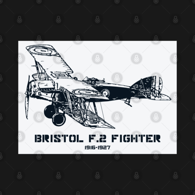 Bristol F.2 World War I Biplane by Lakeric