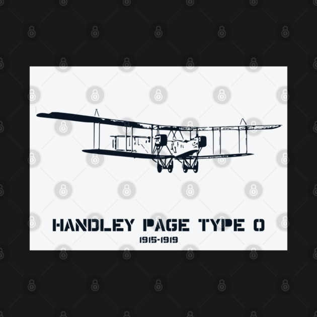 Handley Page Type O World War I British Bomber by Lakeric