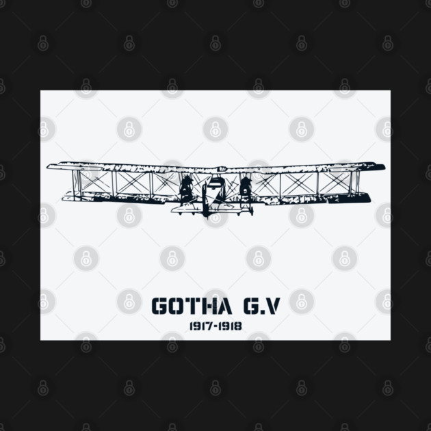 Gotha G.V World War I Bomber by Lakeric