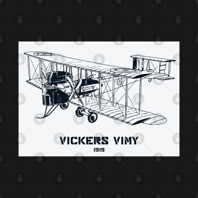 Vickers Vimy World War I Bomber by Lakeric