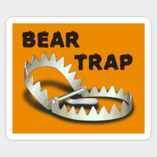 Bear Trap Sticker
