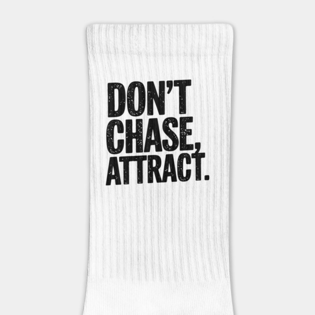 Dont chase Attract, mindset shift by logiamerch