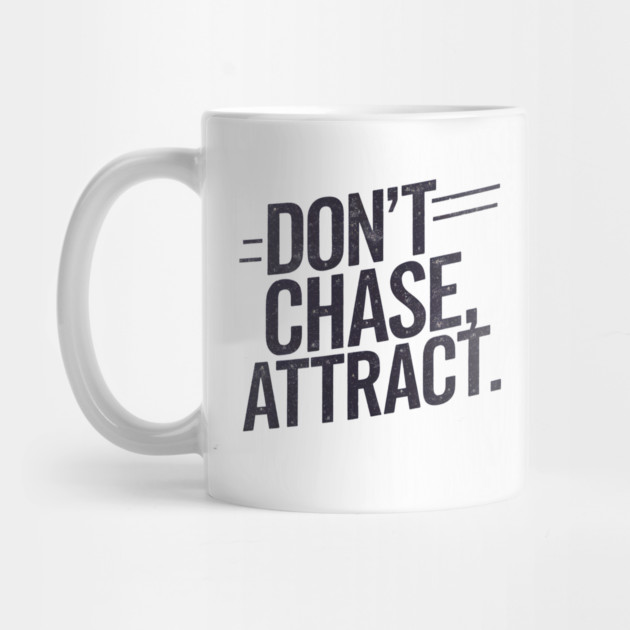 Dont chase Attract, mindset shift by logiamerch