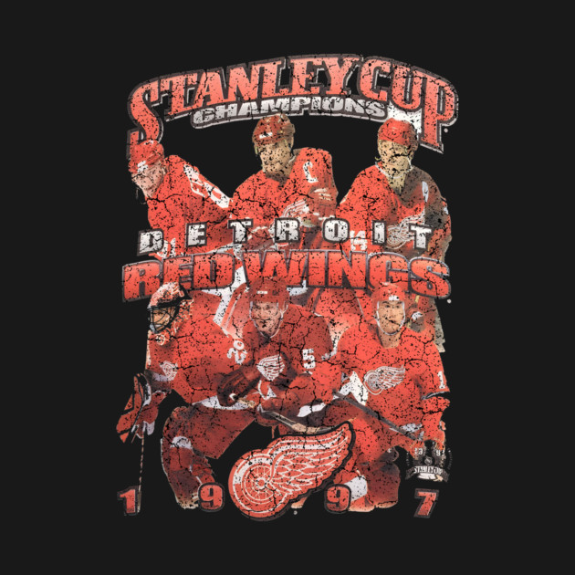 VINTAGE NHL DETROIT RED WINGS CHAMPIONS T-Shirt