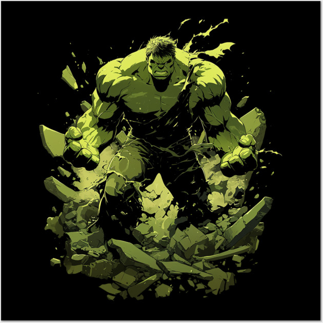 hulk Wall Art by retinac 