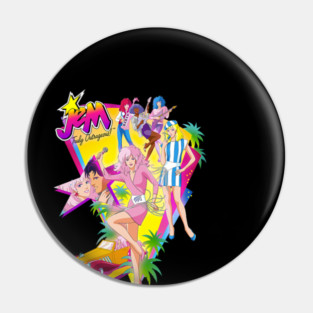 Jem and the Holograms Pin