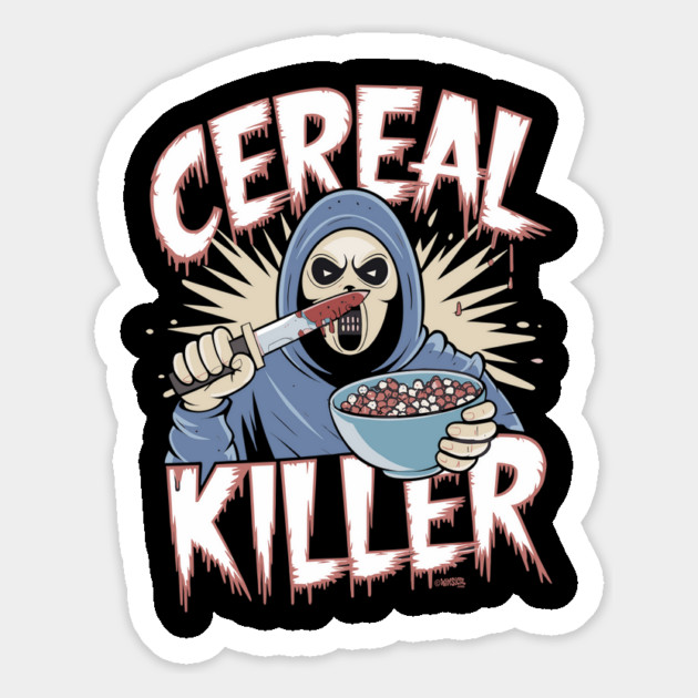 Cereal Killer Magnet by Cosmo Gazoo