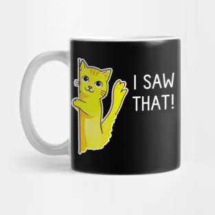 Funny Jesus Meme I Saw That Christian Cat Mug