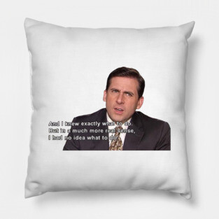 Michael Scott Pillow