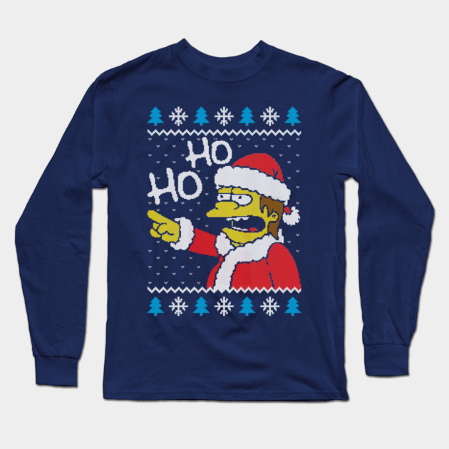 Ho-Ho Long Sleeve T-Shirt by Barbadifuoco