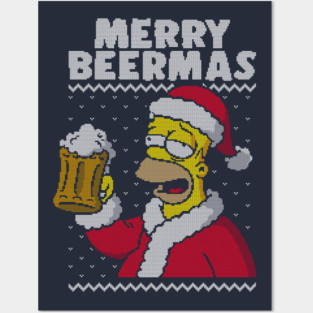 Merry Beermas Posters and Art