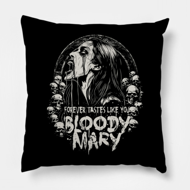 BLOODY MARY Pillow by artslaves
