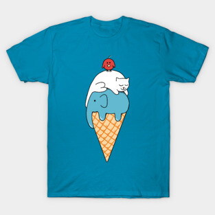 Animal ice cream T-Shirt