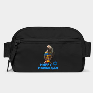 Einstein parrot Happy Hanukkah Bag